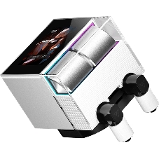 Система охлаждения Water Cooling System PCCooler DS360 Display WH (310W, 360мм, LED, белый, ARGb Pump/Fans: 3x120мм, 90.56CFM, 39.8dBA, 2500RPM/Pump height 65мм, 15dBA, 2600RPM, Rad thickness 27мм/S: 1851, 1700, 1200, 115X, AM5, AM4)