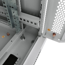 Шкаф телекоммуникационный напольный Cabeus SH-05C-42U60/80 IP20, 42U, 2055х600х800 мм (ВхШхГ), дверь: стекло, разборный, цвет: серый