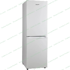 Холодильник Kraft KF-NF271W белый двухкамерный 129/64л морозилка снизу, No Frost