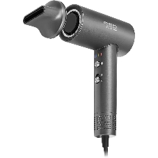 Фен Red Solution RF-510, 1400Вт, серый/серебристый