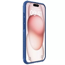 Чехол Super Frosted Shield Pro, синий, (AP IP15 Pro)