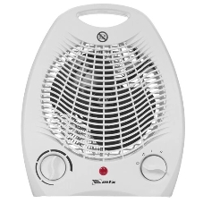 Тепловентилятор MTX FHS-2000, белый, 1000/2000 Вт, 25 м2, термостат