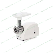 Мясорубка электрическая Аксион Бриз М12.21 белый, 600 Вт, 0.67 кг/мин, защита от перегрузки, насадки - 1