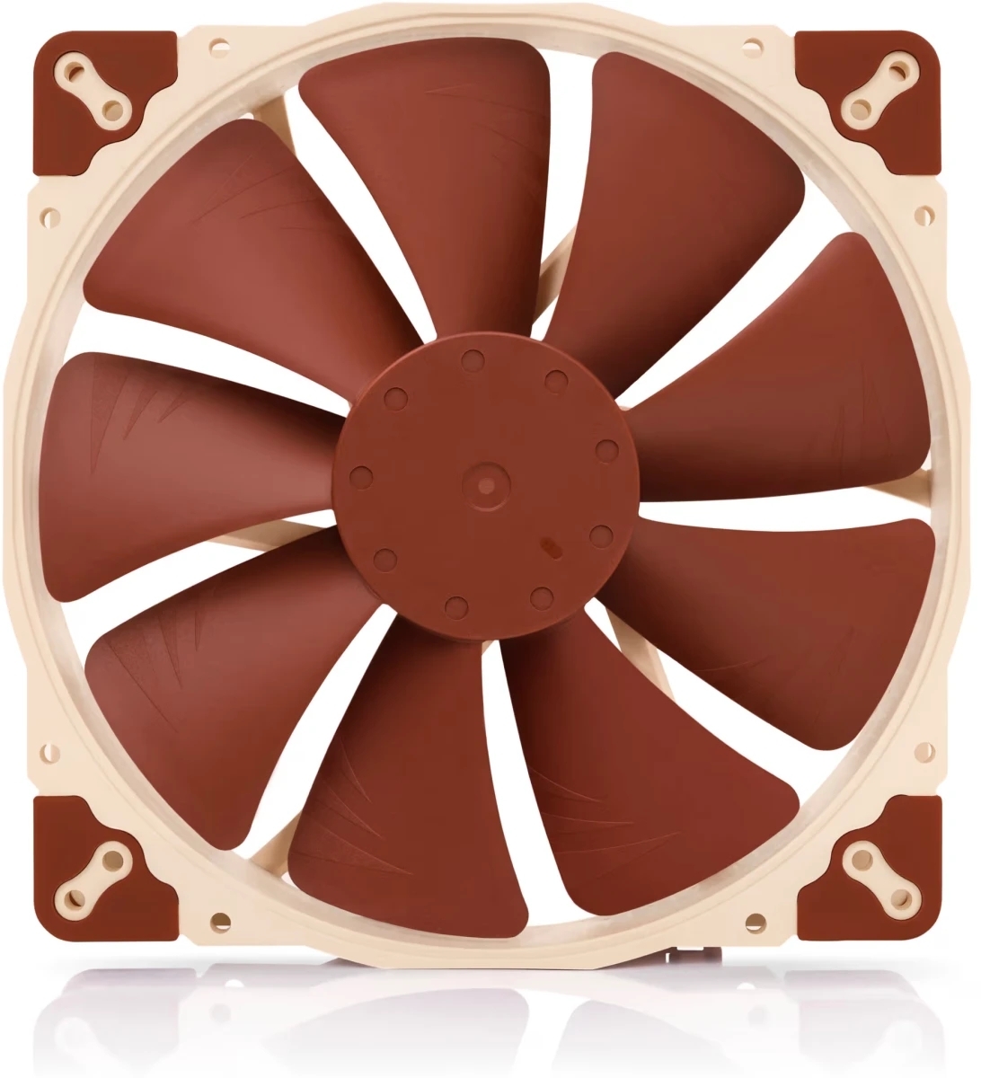 Вентилятор корпусной Noctua NF-A20 PWM, 200 мм, 350-800 об/мин, 18.1 дБ, 4-pin PWM, без подсветки