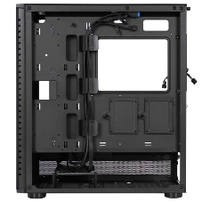 Компьютерный корпус PCCooler IE200 BK, Tempered Glass Full Tower, черный, TG, SPCC, 1x120мм ARGb E-ATX, ATX, mATX, mITX 180/380/220мм 4x2.5