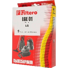 Комплект пылесборников Filtero LGE 01 Standard, двухслойные, 5 шт., для пылесосов LG