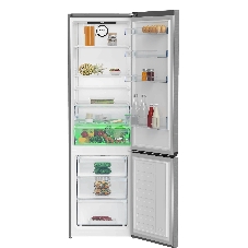 Холодильник с морозильником Beko B3RCNK405HDX серебристый
