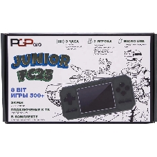 Портативная игровая консоль PGP AIO Junior FC25b зеленая (500 игр, 8 Bit, 3.0 