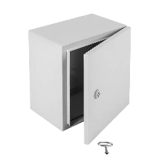 Монтажные шкафы, стойки Elbox Электротех. распред. шкаф IP66 навесной (В400xШ400xГ210) EMW c одной дверью (EMW-400.400.210-1-IP66)