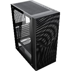 Компьютерный корпус Accord 3501 черный без БП ATX 2xUSB 2.0 1xUSB 3.0 1xUSB3.1 audio bott PSU