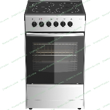 Плита электрическая Darina 1B EC 341 606 silver серебристый/черный, конфорок 4 шт, духовка 50 л, 50 см x 85 см x 56 см