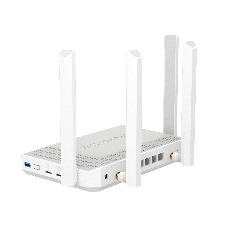 Гигабитный интернет-центр Netcraze Hopper 4G+ (NC-2312) с модемом 4G+, двумя слотами для SIM-карт, Mesh Wi-Fi 6 AX3000, 5-портовым Smart-коммутатором и многофункциональным портом USB 3.0