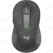 Мышь Logitech M650 L черный оптическая 4000dpi беспров. BT/Radio USB (910-006350)