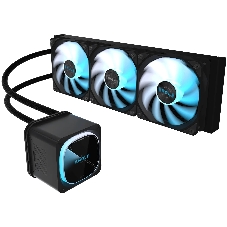 Жидкостная система охлаждения Gigabyte Eagle 360 ARGB черный, алюминий/медь, 2000 об/мин, 37.6 дБ, 4 pin