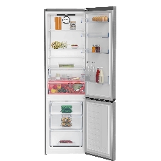 Холодильник с морозильником Beko B3RCNK405HDX серебристый