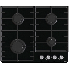 Газовая варочная поверхность Gorenje GT641AKB2, 4 конфорки, закаленное стекло, 7500 Вт