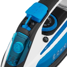 Утюг Coolfort CF-3400 синий/белый, 2600 Вт, 150 г/мин, 320 мл