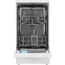 Посудомоечная машина HOTPOINT HFS 1C57, белый, 44.8 см, 10 компл., 49 дБ, класс A