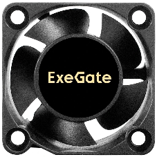 Вентилятор корпусной ExeGate EX04020S2P-24, 40 мм, 7000 об/мин, 29 дБ, 2 pin, без подсветки