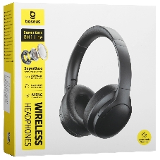 Baseus Bass BH1 Lite Wireless Headphones Cosmic Black