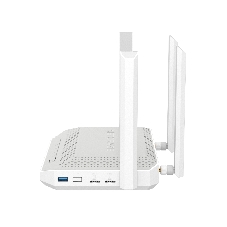 Гигабитный интернет-центр Netcraze Hopper 4G+ (NC-2312) с модемом 4G+, двумя слотами для SIM-карт, Mesh Wi-Fi 6 AX3000, 5-портовым Smart-коммутатором и многофункциональным портом USB 3.0
