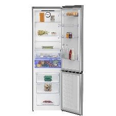 Холодильник с морозильником Beko B3RCNK405HDX серебристый