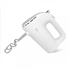 Миксер BQ MX423 White-Steel, Мощность 500 Вт, 5 скоростей, Режим Турбо