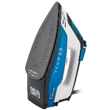 Утюг Coolfort CF-3400 синий/белый, 2600 Вт, 150 г/мин, 320 мл
