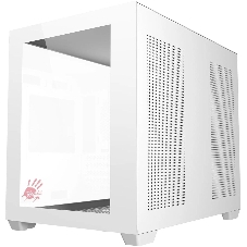 Компьютерный корпус Bloody BD-CC108 белый без БП mATX 9x120мм 2xUSB 3.0 audio bott PSU