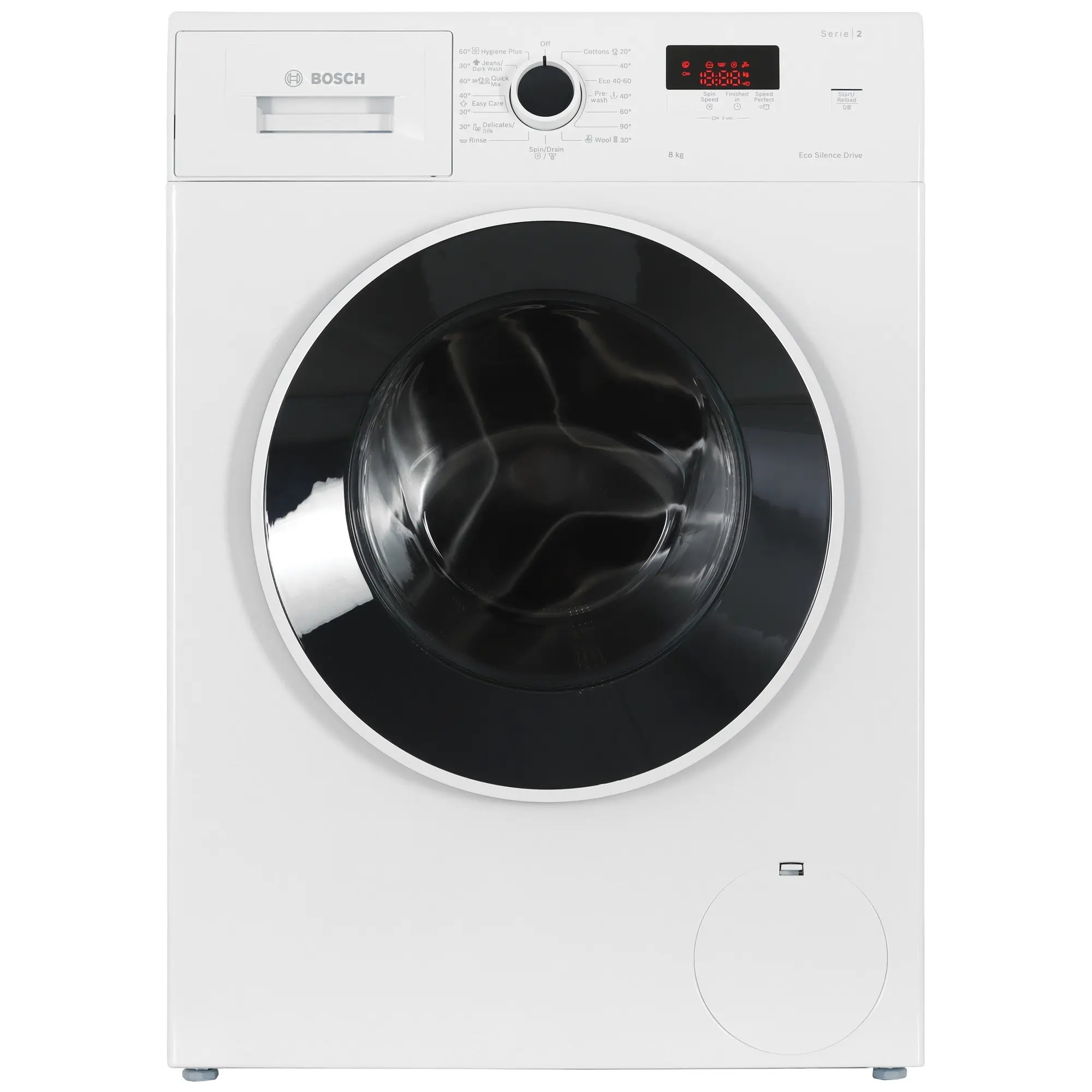 Стиральная машина Bosch WGE03200BY белый, загрузка фронтальная 8 кг, 1200 об/мин, класс A