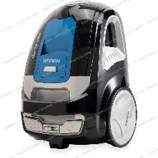 Пылесос Hyundai HYV-C2530 черный/синий, 400/2200 Вт, уборка сухая, пылесборник контейнер, 1.7 л