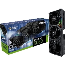 Видеокарта Palit PA-RTX 5080 GAMINGPRO OC 16Gb GeForce RTX 5080 16Gb 256bit GDDR7 2295/30000 HDMIx1 DPx3 HDCP Ret PCI-E PA-RTX 5080