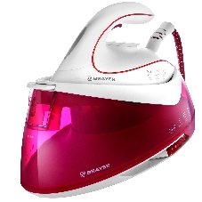 Парогенератор Brayer BR4151 розовый/белый, 2400 Вт, 80 г/мин, 900 мл