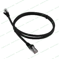 Патч-корд LANMASTER LAN-PC45/S6-2.0-BK FTP вилка RJ-45-вилка RJ-45 Cat.6 2м черный LSZH (уп.:1шт)