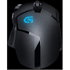 Мышь проводная Logitech G402 Hyperion Fury, черный, 4000 dpi, USB, кнопки - 8
