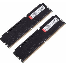 Оперативная память Kingston Fury Beast, DDR5, 32GB (2x16GB), 5200MHz, CL40, DIMM, радиатор, черный