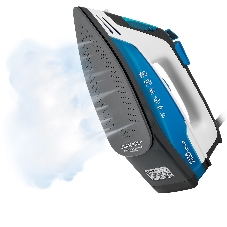 Утюг Coolfort CF-3400 синий/белый, 2600 Вт, 150 г/мин, 320 мл
