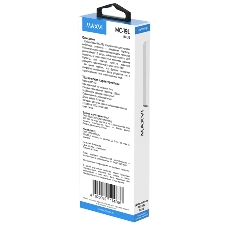 Кабель Maxvi MC-19L blue, USB-A - Lightning, 2.4A, LED ток макс. нагрузки 2.4А, макс. напряжение 5V; стандарт USB 2.0; длина кабеля 1.5м, нейлоновая оплетка, металлические корпуса разъемов,LED подсветка, цвет: синий