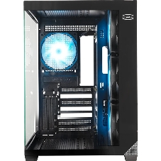 Компьютерный корпус без блока питания PCCooler C3T700 BK, Midi-Tower, TG, no fans, 1xUSB-A 3.0 + 1xUSB-A 2.0 + 1xUSB-C, ATX, mATX, mITX черный