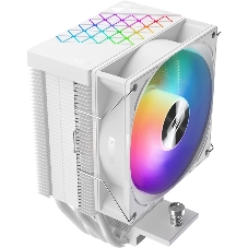 Кулер PCCooler R400 ARGb белый 92мм алюминий+медь 2200rpm 30db 4-pin 180W 133мм