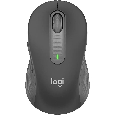 Мышь беспроводная Logitech Signature M650 графитовый, 4000 dpi, радиоканал, Bluetooth, USB, кнопки - 5