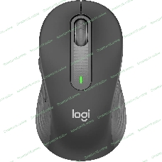 Мышь беспроводная Logitech Signature M650 графитовый, 4000 dpi, радиоканал, Bluetooth, USB, кнопки - 5