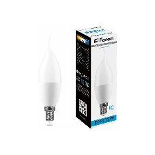 Лампа светодиодная Feron LB-770 (25952) 11W 230V E14 6400K свеча на ветру Лампа светодиодная Feron LB-770 (25952) 11W 230V E14 6400K свеча на ветру