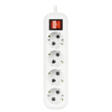 Удлинитель Smartbuy (SBE-16-4-03-ZS) 4 гнз х 3,0 м (16А/3.5 кВт, ПВС 3х1.0)