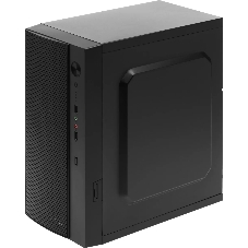 Компьютерный корпус Accord ENTRY ACC-242B черный без БП mATX 2xUSB 2.0 audio