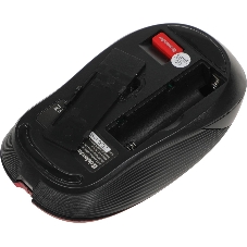 Мышь беспроводная Defender Gassa MM-105 красный, 1600 dpi, радиоканал, USB, кнопки - 6