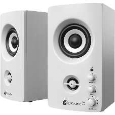 Акустическая система Oklick OK-164 2.0 белый 30Вт