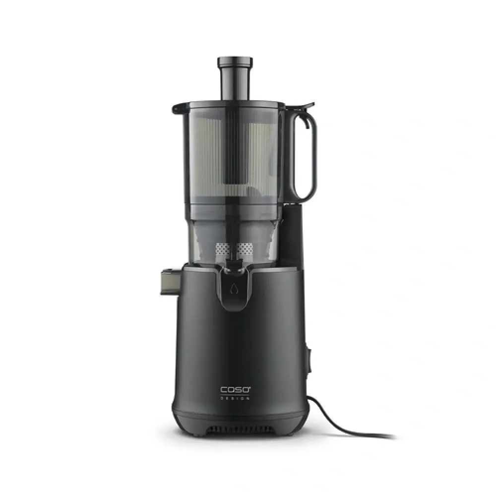 Соковыжималка CASO Juice Fit Pro черный, шнековая вертикальная, 250 Вт, 1000 мл, электронное, реверс