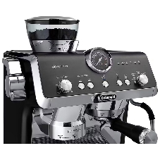 Кофеварка рожковая DELONGHI EC9555 ВК черный, исп. кофе - молотый/зерновой, 2 л, 1550 Вт, 19 Бар