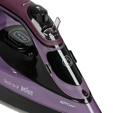 Утюг Braun TexStyle 9 SI9661VI фиолетовый/черный, 3100 Вт, 60 г/мин, 250 г/мин, 330 мл